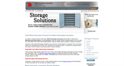 Desktop Screenshot of metalfabricatingcorp.com
